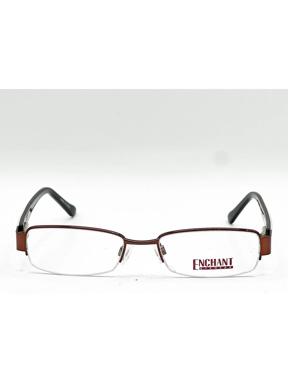Enchant Eyewear Ee0974 M Brn Brown Authentic Eyeglasses 51-18-135